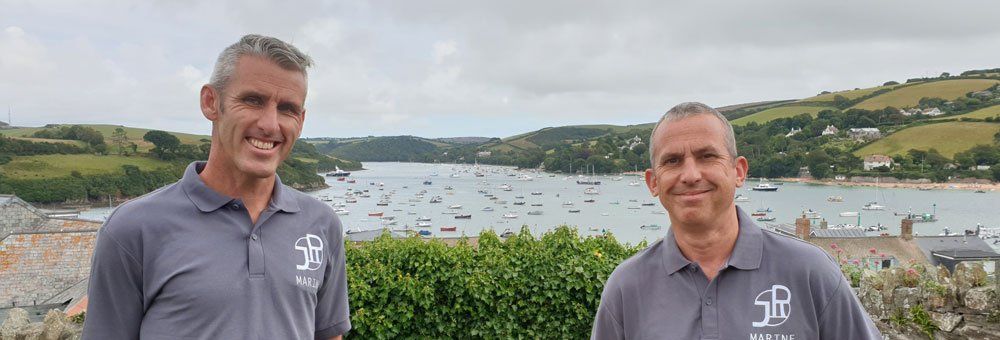 Mark Johnson and Mark Roberts from JR Marine